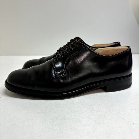 NEW HEELS Alden x Brooks Brothers A765 Shell Cordovan Bluchers EXCELLENT 8.5 - Picture 4 of 13